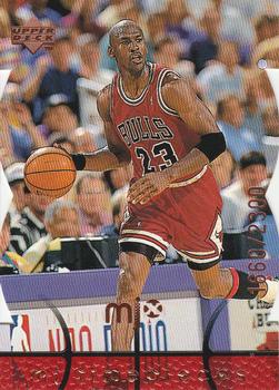1998 Upper Deck MJx - Timepieces Red #79 Michael Jordan Front