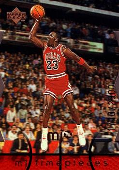 1998 Upper Deck MJx - Timepieces Red #8 Michael Jordan Front