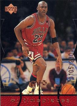 1998 Upper Deck MJx - Timepieces Red #82 Michael Jordan Front