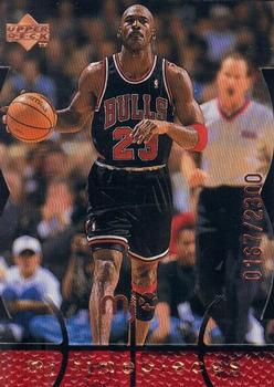 1998 Upper Deck MJx - Timepieces Red #87 Michael Jordan Front