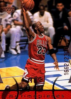 1998 Upper Deck MJx - Timepieces Red #90 Michael Jordan Front