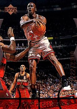 1998 Upper Deck MJx - Timepieces Red #98 Michael Jordan Front
