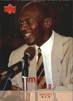 1998 Upper Deck MJx #120 Michael Jordan Front