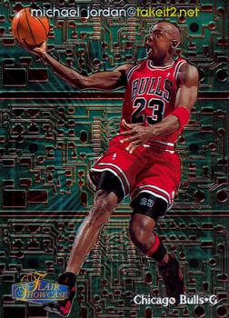 1998-99 Flair Showcase - takeit2.net #13 TN Michael Jordan Front