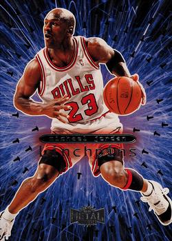 1998-99 Metal Universe - Linchpins #8 LP Michael Jordan Front