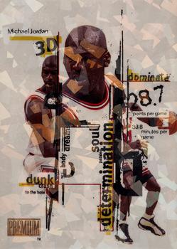 1998-99 SkyBox Premium - 3D #4 DDD Michael Jordan Front