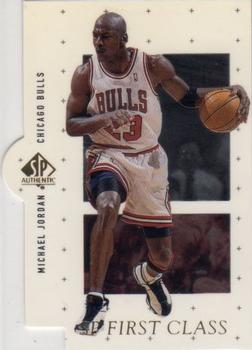 1998-99 SP Authentic - First Class #FC1 Michael Jordan Front
