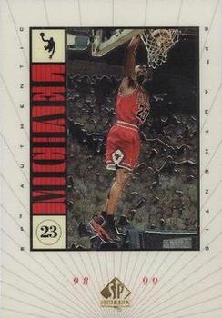 1998-99 SP Authentic - MICHAEL #M1 Michael Jordan Front