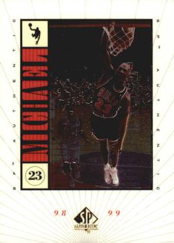 1998-99 SP Authentic - MICHAEL #M3 Michael Jordan Front