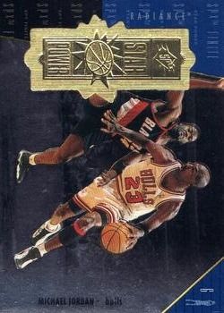 1998-99 SPx Finite - Radiance #100 Michael Jordan Front