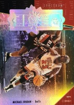 1998-99 SPx Finite - Spectrum #100 Michael Jordan Front