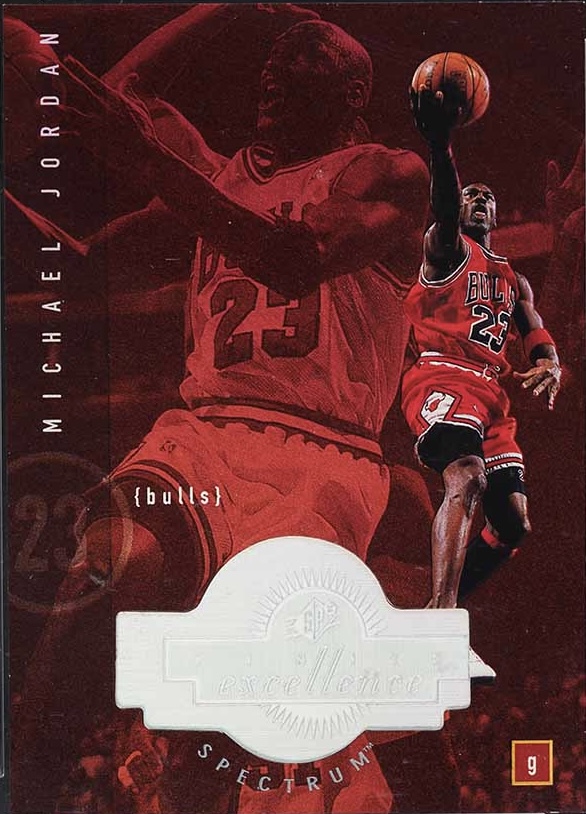 1998-99 SPx Finite - Spectrum #201 Michael Jordan Front