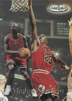 1998-99 Topps - Gold Label Black Label #GL1 Michael Jordan Front