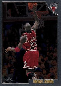 1998-99 Topps - Topps Chrome Previews #77 Michael Jordan Front