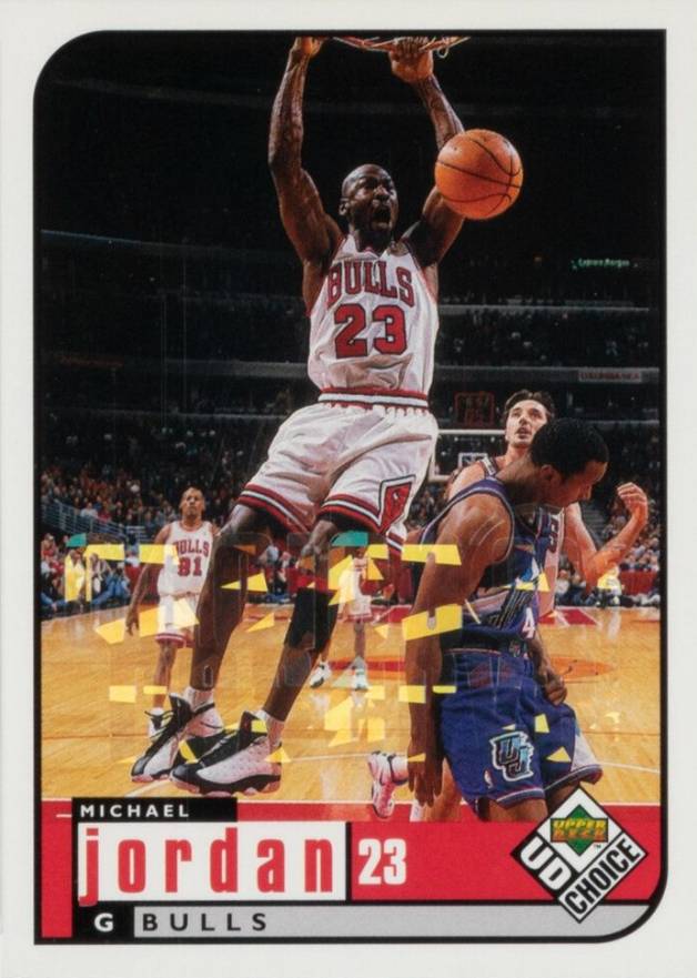 1998-99 UD Choice - Premium Choice Reserve #23 Michael Jordan Front