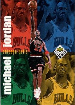1998-99 UD Choice #199 Michael Jordan Front