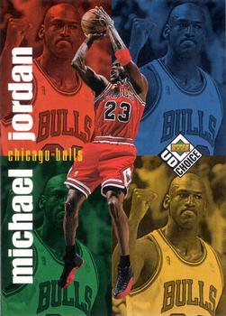 1998-99 UD Choice #200 Michael Jordan Front