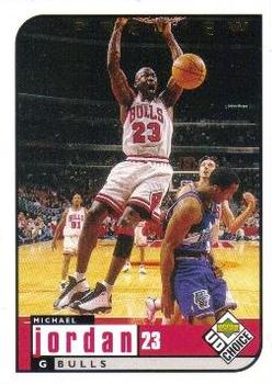 1998-99 UD Choice Preview #23 Michael Jordan Front