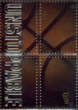 1998-99 Ultra - Unstoppable #1 US Michael Jordan Front