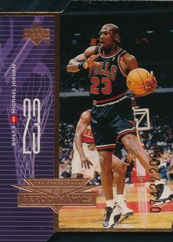 1998-99 Upper Deck - AeroDynamics Tier 1 (Quantum Bronze) #A1 Michael Jordan Front