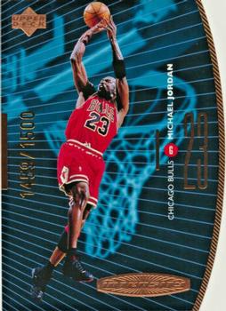 1998-99 Upper Deck - Intensity Tier 1 (Quantum Bronze) #I1 Michael Jordan Front