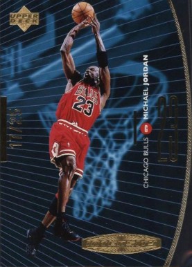 1998-99 Upper Deck - Intensity Tier 3 (Quantum Gold) #I1 Michael Jordan Front