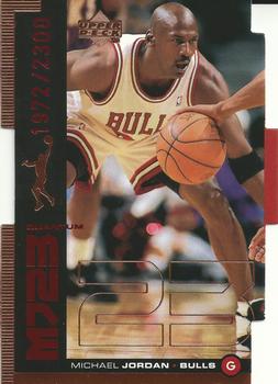 1998-99 Upper Deck - MJ23 Tier 1 (Quantum Bronze) #QMM10 Michael Jordan Front
