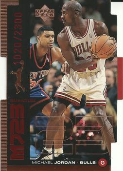 1998-99 Upper Deck - MJ23 Tier 1 (Quantum Bronze) #QMM17 Michael Jordan Front
