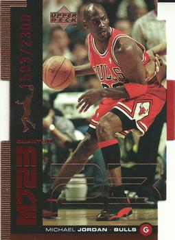 1998-99 Upper Deck - MJ23 Tier 1 (Quantum Bronze) #QMM19 Michael Jordan Front