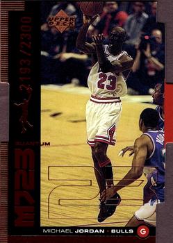 1998-99 Upper Deck - MJ23 Tier 1 (Quantum Bronze) #QMM21 Michael Jordan Front