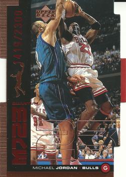 1998-99 Upper Deck - MJ23 Tier 1 (Quantum Bronze) #QMM28 Michael Jordan Front