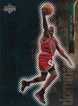 1998-99 Upper Deck Black Diamond - Diamond Dominance Emerald #D30 Michael Jordan Front
