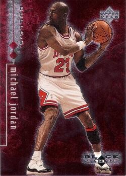 1998-99 Upper Deck Black Diamond - Double Diamond #10 Michael Jordan Front
