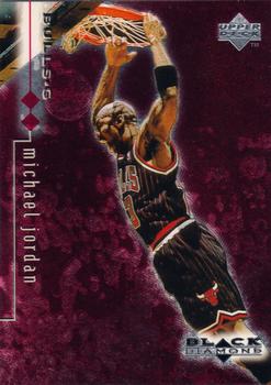 1998-99 Upper Deck Black Diamond - Double Diamond #11 Michael Jordan Front