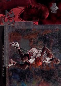1998-99 Upper Deck Black Diamond - MJ Sheer Brilliance #B1 Michael Jordan Front