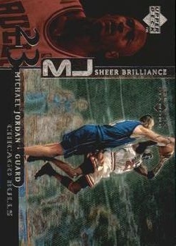 1998-99 Upper Deck Black Diamond - MJ Sheer Brilliance #B17 Michael Jordan Front