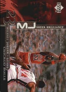 1998-99 Upper Deck Black Diamond - MJ Sheer Brilliance #B29 Michael Jordan Front