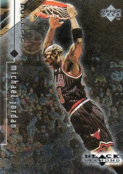 1998-99 Upper Deck Black Diamond #11 Michael Jordan Front