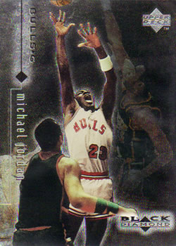 1998-99 Upper Deck Black Diamond #2 Michael Jordan Front