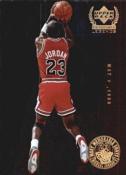 1998-99 Upper Deck Century Legends - MJ's Most Memorable Shots #MJ2 Michael Jordan Front