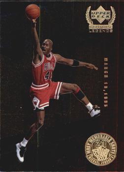 1998-99 Upper Deck Century Legends - MJ's Most Memorable Shots #MJ4 Michael Jordan Front