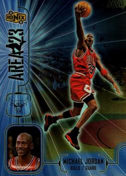 1998-99 Upper Deck Ionix - Area 23 #A2 Michael Jordan Front