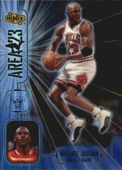 1998-99 Upper Deck Ionix - Area 23 #A6 Michael Jordan Front