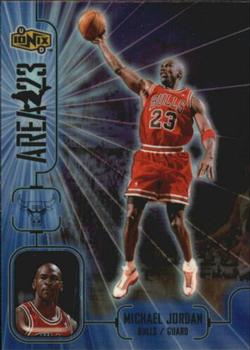 1998-99 Upper Deck Ionix - Area 23 #A9 Michael Jordan Front