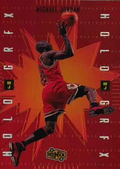 1998-99 Upper Deck Ionix - MJ HoloGrFX #MJ9 Michael Jordan Front