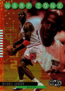 1998-99 Upper Deck Ionix - Warp Zone #Z1 Michael Jordan Front