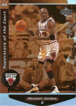 1998-99 Upper Deck Ovation - Superstars of the Court #C1 Michael Jordan Front