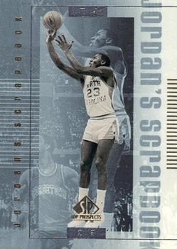1999 SP Top Prospects - Jordan's Scrapbook #J18 Michael Jordan Front