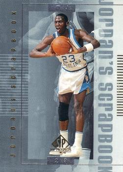 1999 SP Top Prospects - Jordan's Scrapbook #J5 Michael Jordan Front