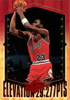 1999 Upper Deck Michael Jordan Athlete of the Century - Elevation #EL1 Michael Jordan Front